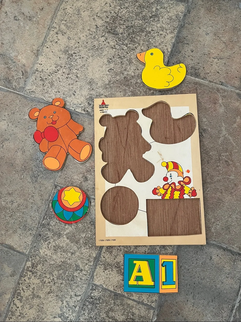 !Vintage! Wooden Puzzels